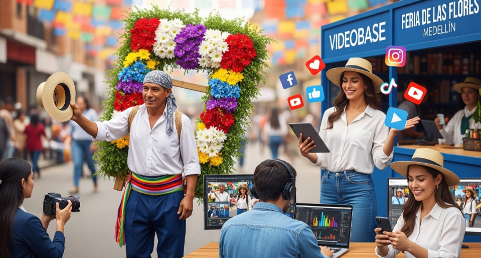 Activación de marca Feria de las Flores Medellín - Videobase